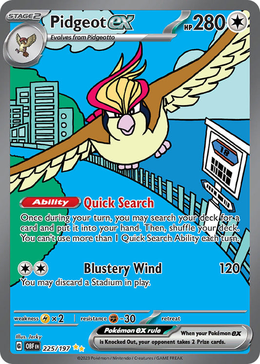 225/197  Pidgeot ex - 225/197
