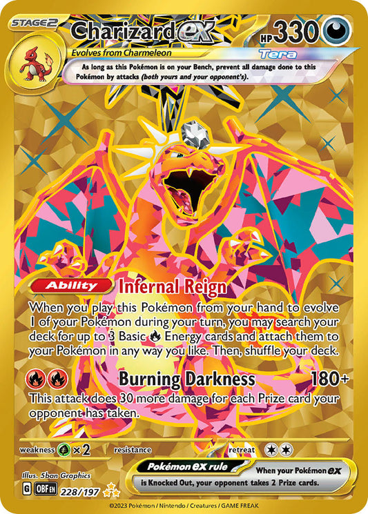 228/197  Charizard ex - 228/197