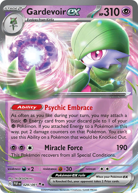 029/091  Gardevoir ex - 029/091