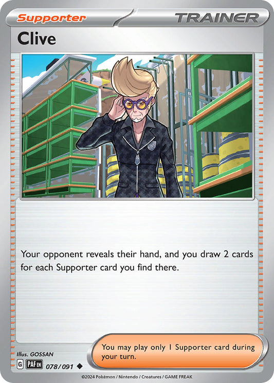 078/091  Clive - 078/091