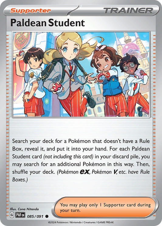 085/091  Paldean Student - 085/091