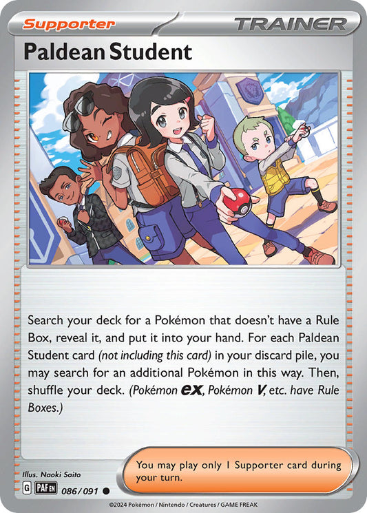 086/091  Paldean Student - 086/091