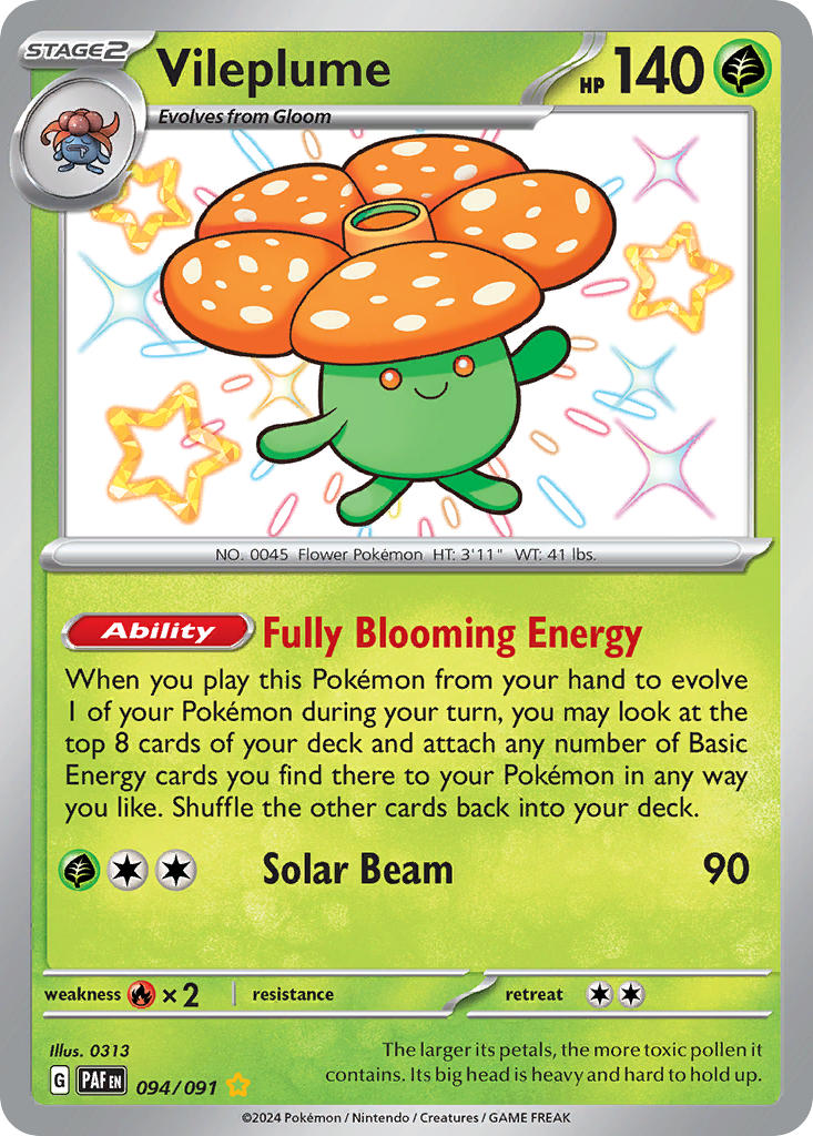 094/091  Vileplume