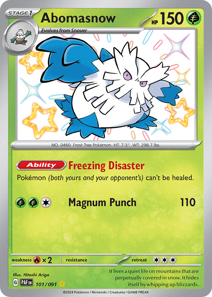 101/091  Abomasnow