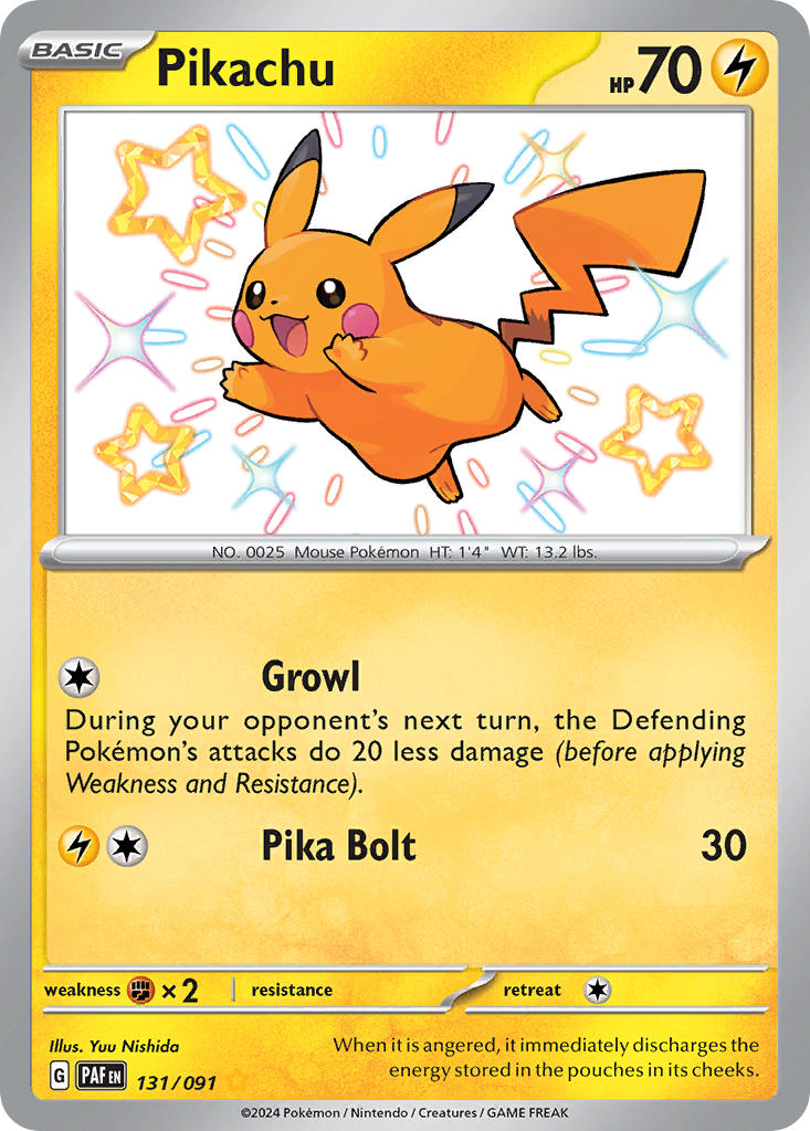 131/091  Pikachu - 131/091