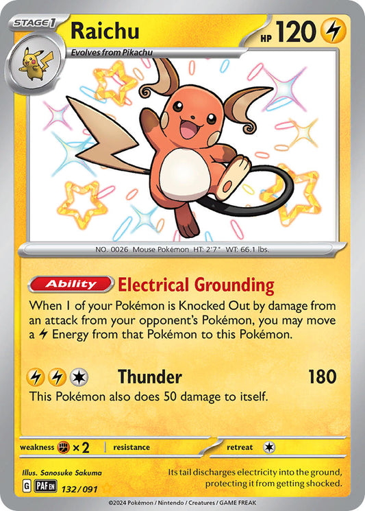 132/091  Raichu - 132/091