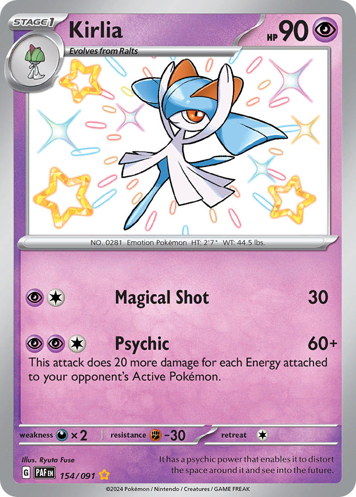154/091  Kirlia - 154/091