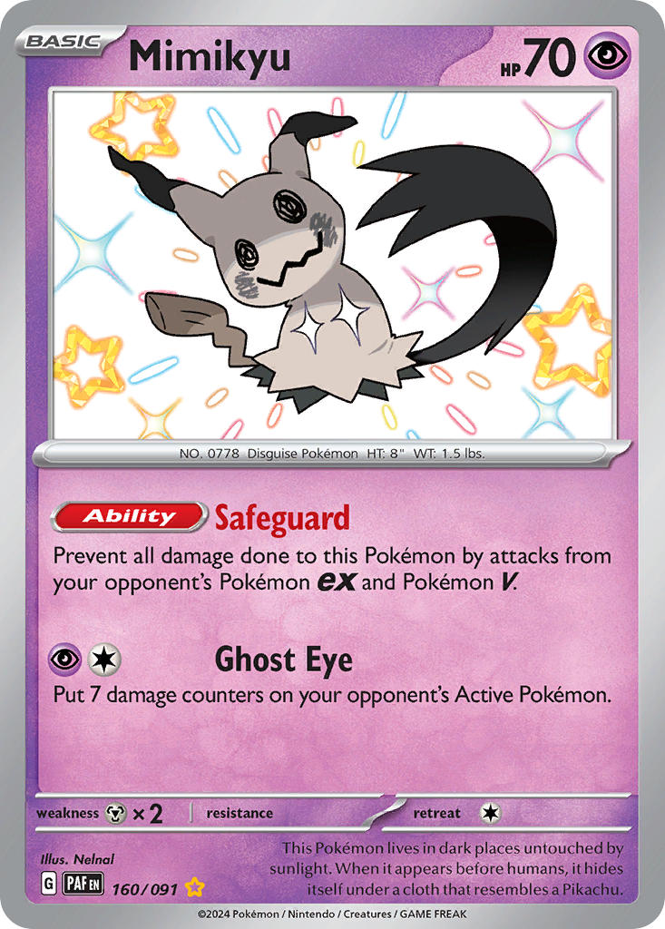 160/091  Mimikyu -160/091