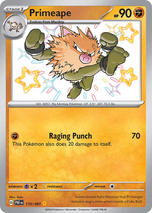 170/091  Primeape - 170/091