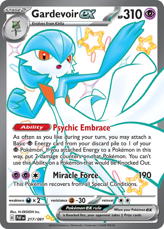 217/091  Gardevoir ex - 217/091