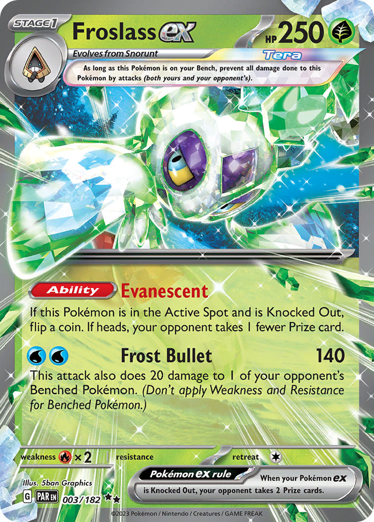 003/182  Froslass ex - 003/182