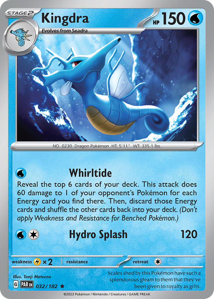 032/182  Kingdra