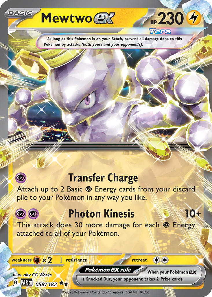 058/182  Mewtwo ex