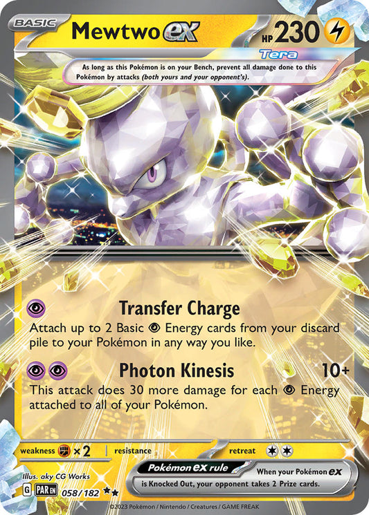 058/182  Mewtwo ex