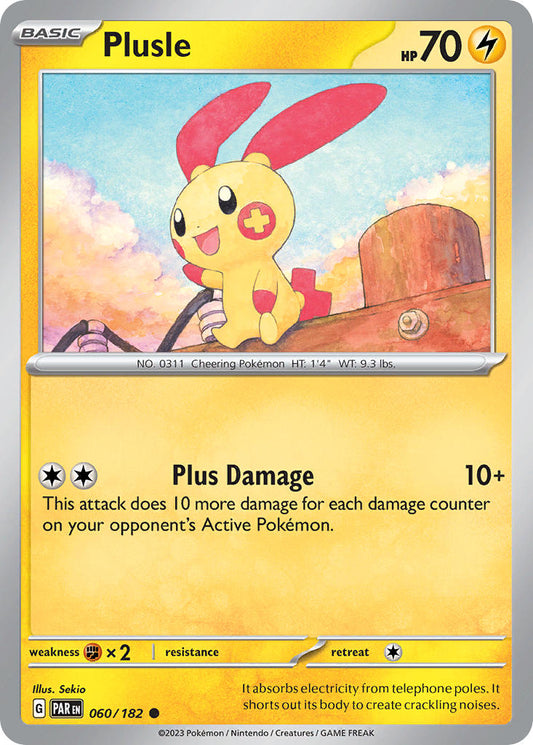 060/182  Plusle - 060/182