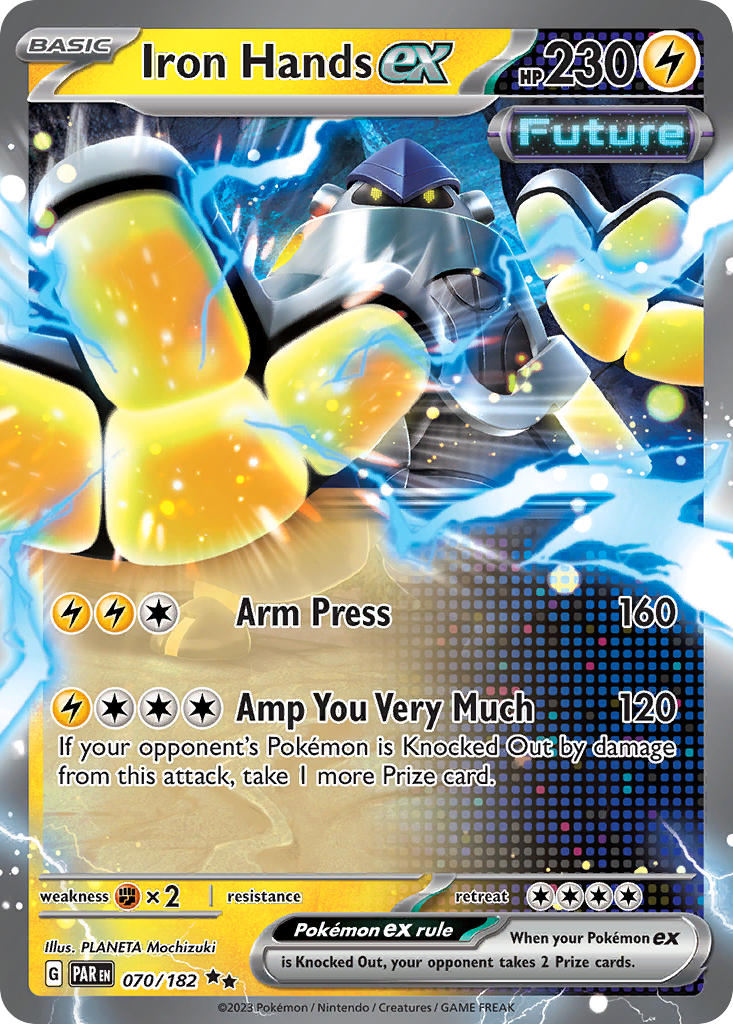 070/182  Iron Hands ex - 070/182