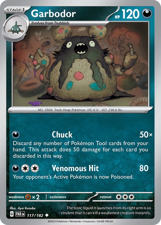 117/182  Garbodor - 117/182