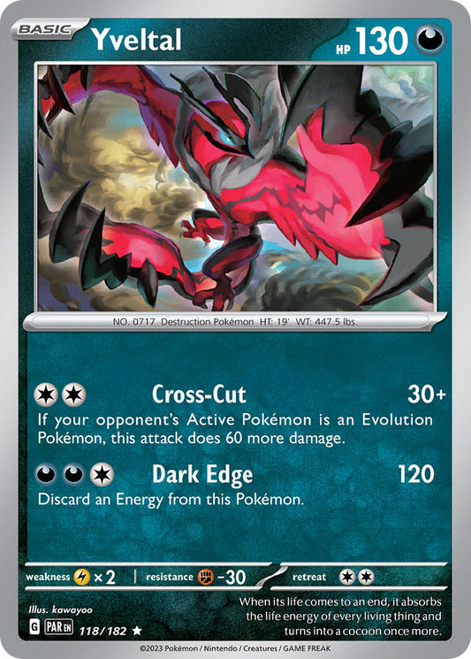 118/182  Yveltal - 118/182