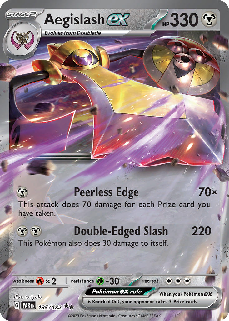 135/182  Aegislash ex