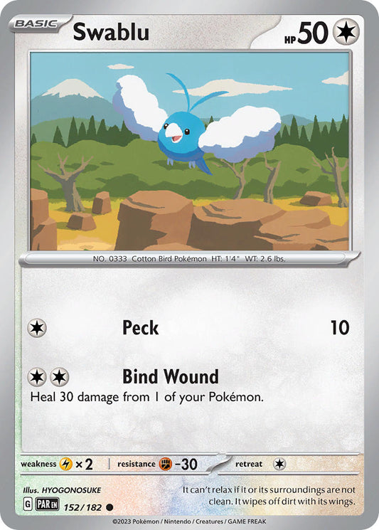 152/182  Swablu - 152/182