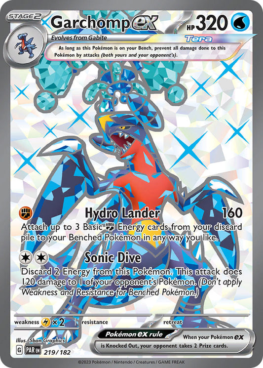 219/182  Garchomp ex - 219/182