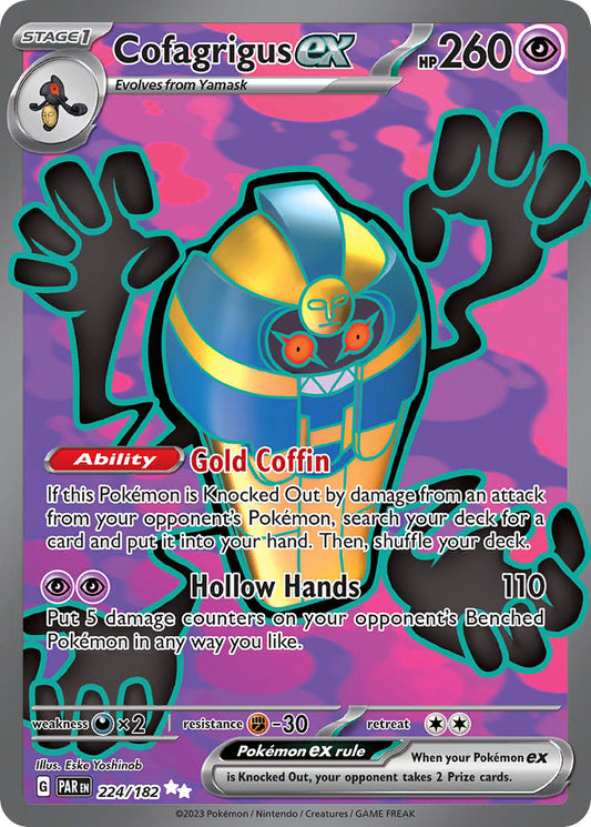 224/182  Cofagrigus ex - 224/182