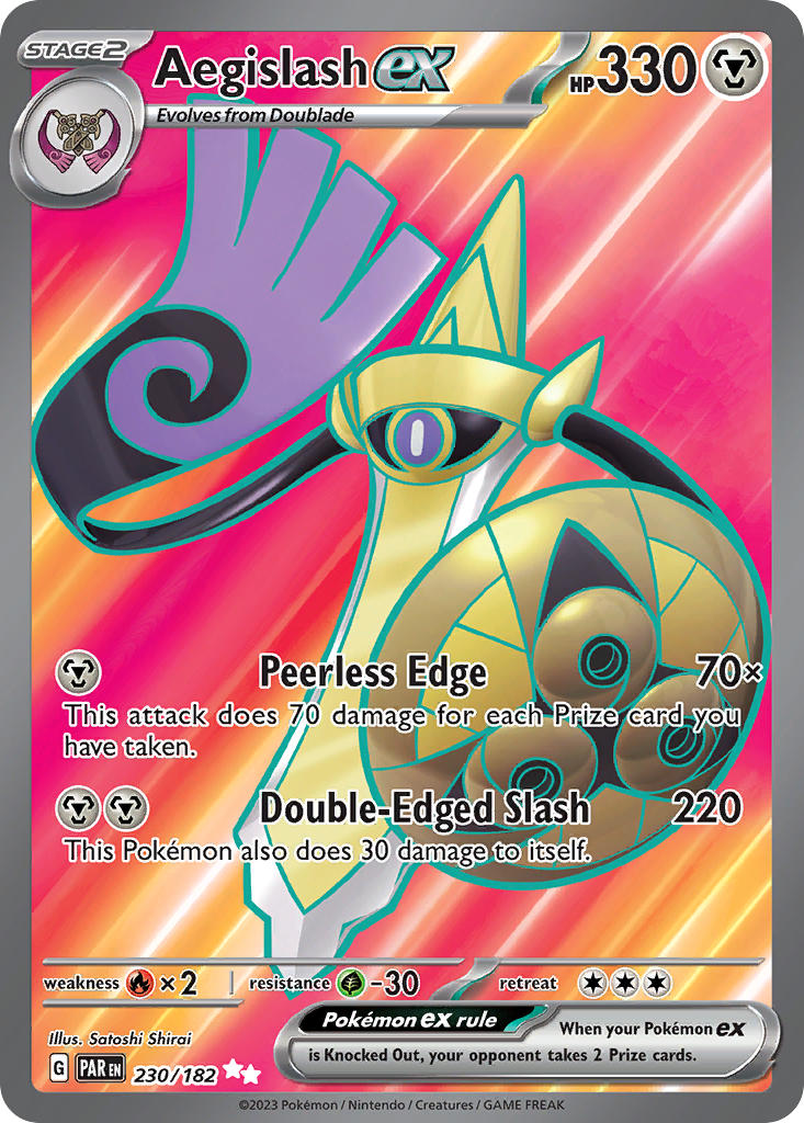 230/182  Aegislash ex - 230/182