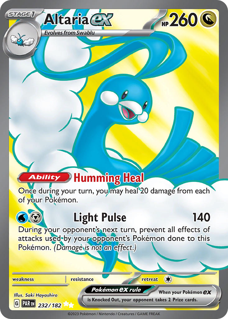232/182  Altaria ex - 232/182