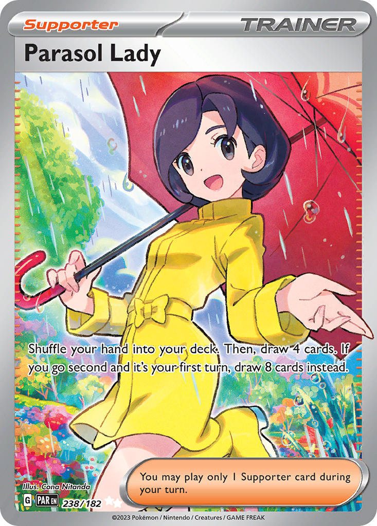 238/182  Parasol Lady - 238/182