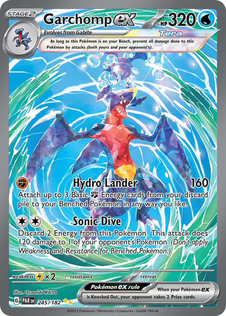 245/182  Garchomp ex - 245/182