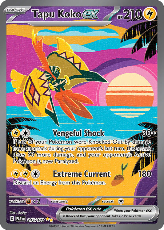 247/182  Tapu Koko ex - 247/182