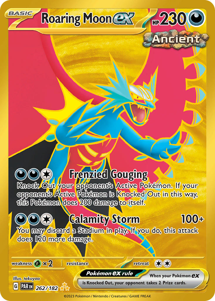 262/182  Roaring Moon ex - 262/182