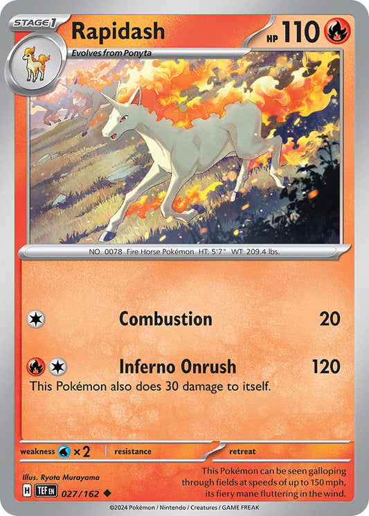 027/162  Rapidash