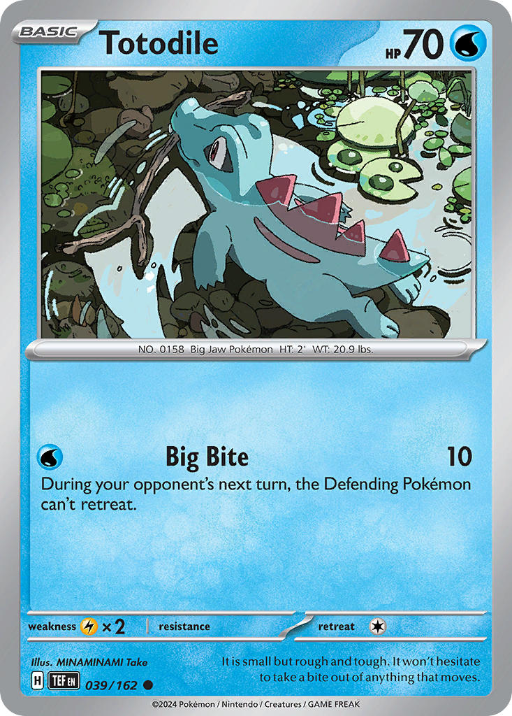 039/162  Totodile
