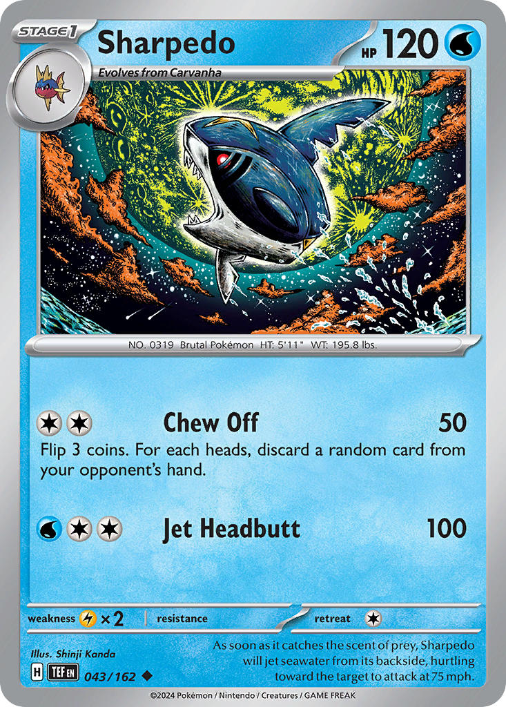 043/162  Sharpedo