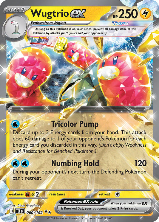 060/162  Wugtrio ex - 060/162