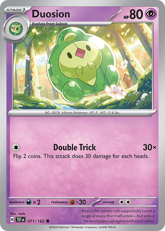 071/162  Duosion