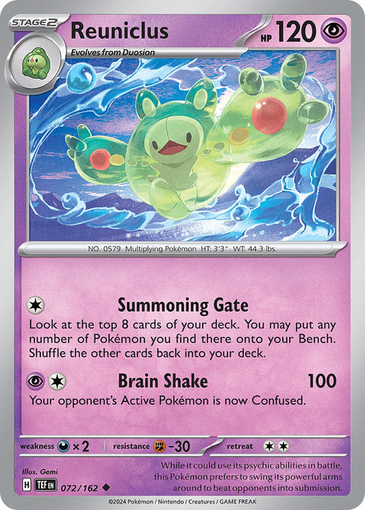 072/162  Reuniclus - 072/162