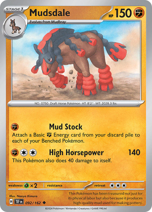 092/162  Mudsdale - 092/162