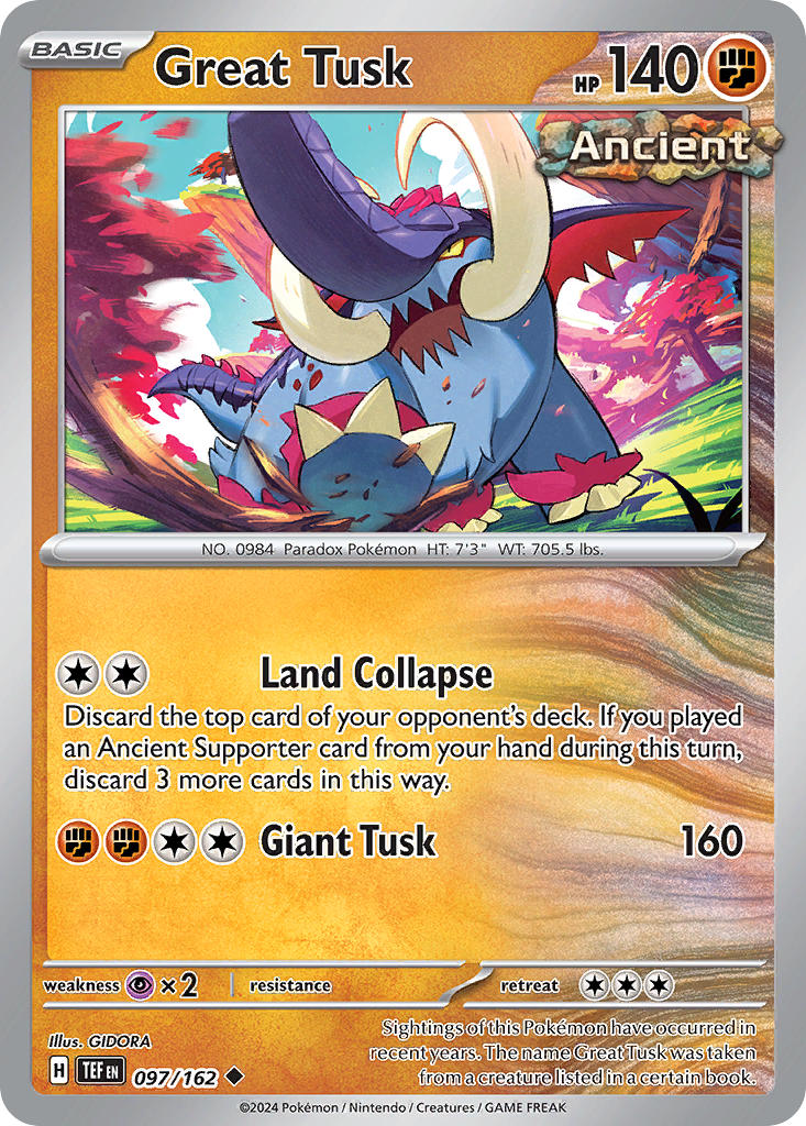 097/162  Great Tusk - 097/162