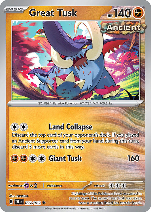 097/162  Great Tusk - 097/162