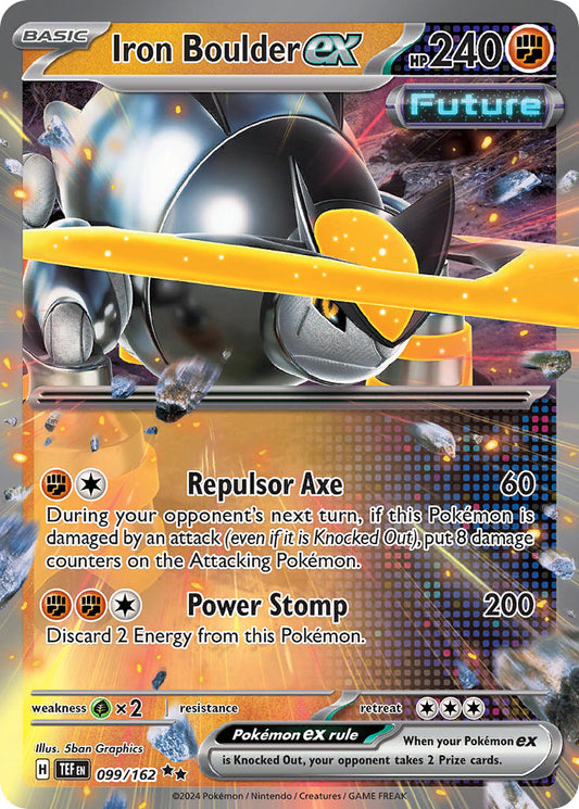 099/162  Iron Boulder ex - 099/162