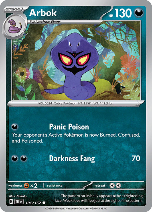101/162  Arbok - 101/162