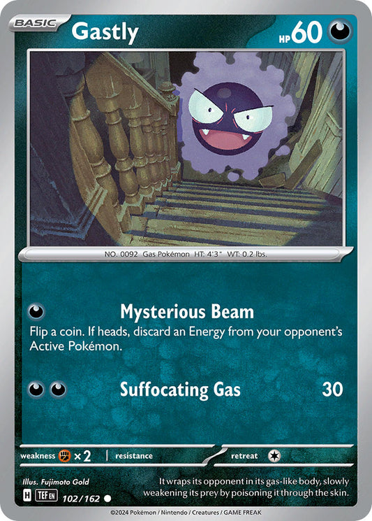 102/162  Gastly - 102/162