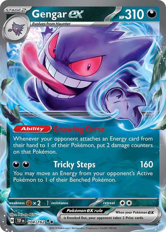 104/162  Gengar ex - 104/162