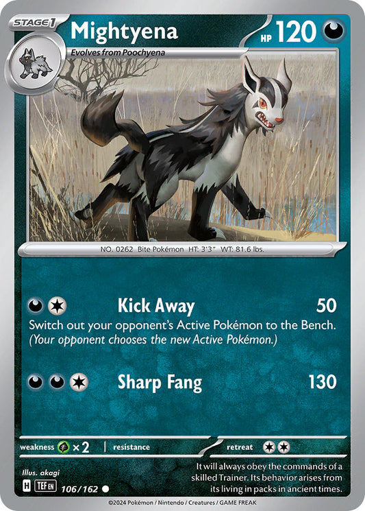106/162  Mightyena