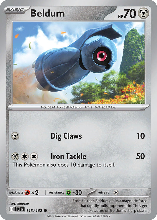 113/162  Beldum