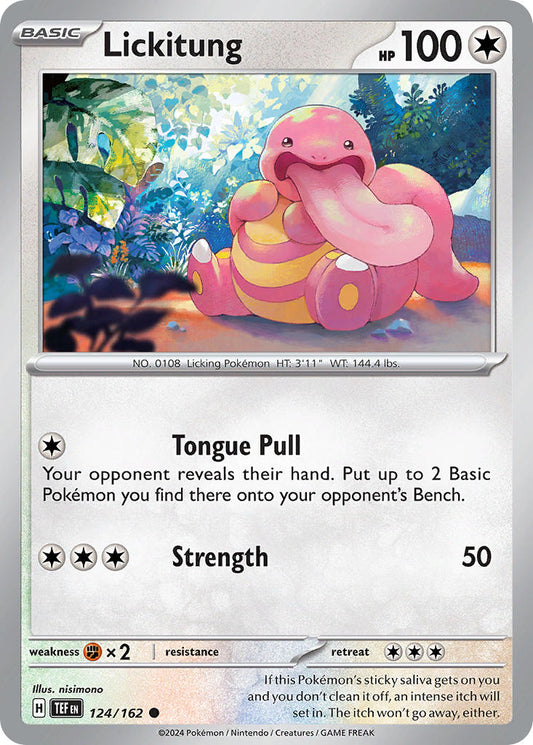 124/162  Lickitung - 124/162