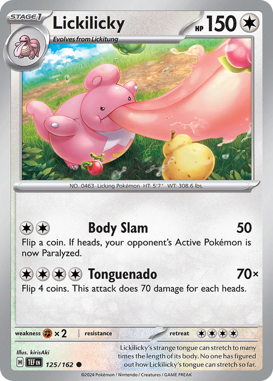 125/162  Lickilicky
