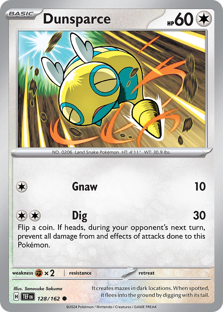 128/162  Dunsparce